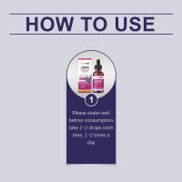 Tratamiento corporal con gotas de equilibrio hormonal para mujeres. - details 3