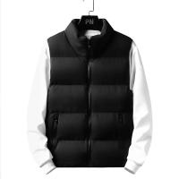 Chaleco a prueba de viento para hombre, chaqueta sin mangas, abrigo informal, algodón cálido, grueso, Invierno - details 7