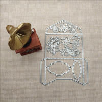 Troqueles de corte de Metal para álbum de recortes, Serie de flores, papel artesanal, molde de cuchillo, tarjetas de álbum DIY, decoración, plantillas de punzón de hoja - details 1