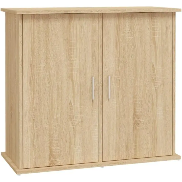 vidaXL Soporte para Acuario Madera ingeniería Roble Sonoma 81x36x73 cm, Mueble para pecera, Armario para Acuario, Soporte de Madera para pecera - 1