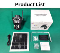Cámara de Seguridad Solar Dual Lente V380 Visión Nocturna, Detección Humana PIR, Monitorización PTZ, 8MP, 4K, Inalámbrica, A prueba de agua, Uso externo y interior - details 13