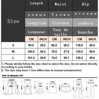 Conjunto de pantalones retro con estampado geométrico de cintura alta y cinturón sexy para mujer Moda femenina - details 1