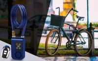 Candado de seguridad antirrobo para bicicleta, alarma de Control remoto inalámbrico, 4 dígitos - details 0
