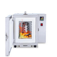 900 ℃   Horno de fundición de joyería, horno de desgaste, 1500W, calefacción de 4 zonas, Control PID Digital para molde de yeso de cera, Metal, 15x15x20cm - details 11