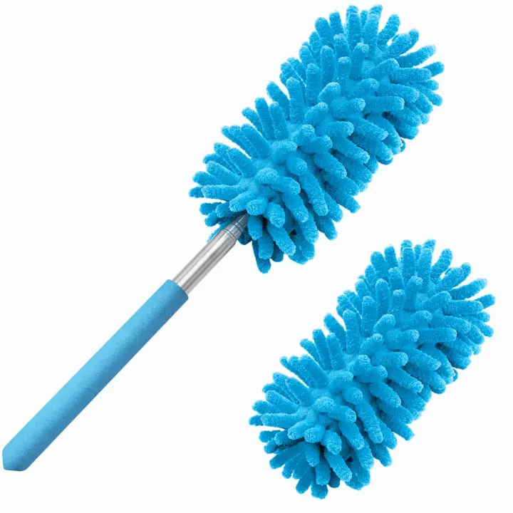Tukuos para Limpieza Plumero de Microfibra Recargable Varillas Retráctiles - 1