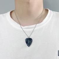 Cosplay corazón guitarra púas colgante joyería collar gargantilla accesorio accesorio regalo de Halloween - details 4