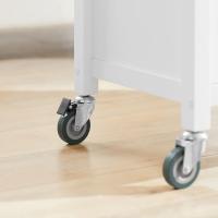 FKW47-W Carrito de Servir Carrito Auxiliar Cocina estantería de Cocina Carrito de Cocina móvil 100 x 92 x 45 cm Blanco ES - details 25