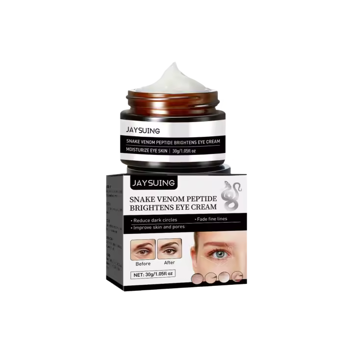 Crema de Ojos de Peptido de Serpiente Hidratante, Reduce Ojeras, Diminuye Líneas, Adiós Hinchazón - 1