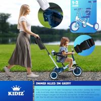 Bicicleta de Equilibrio, Triciclo para niños de 1 año a 5 Años, Capacidad de Carga hasta 25kg, Incl. Manillar/Barra de Seguridad/Cinturón de Seguridad/Timbre/Espejo. - details 34