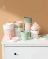 Maceta de plástico para interiores, maceta para plantas jugosas - details 6