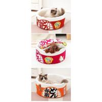 Fideos instantáneos modernos y creativos para perros de otoño e invierno en todas las estaciones, arena para mascotas para dormir con gatos cerrados y cálidos - details 0