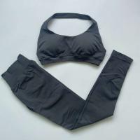 Conjunto de Yoga Sin Costuras Top con Sujetador Camisola Traje Deportivo de Cintura Alta - details 16