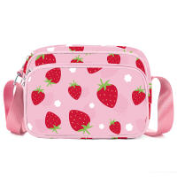 Mochila de Hombro de Fresa para Mujeres Monedero Ligero para Viajes Diarios Deportes al Aire Libre - details 1