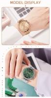 Reloj de cuarzo a la moda para mujer, reloj multifunción de acero inoxidable resistente al agua, elegante, informal, regalo de lujo para ella - details 10