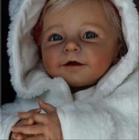 Muñeca Reborn de silicona con piel de pintura 3D de 55 CM, juguete de bebé de 22 pulgadas, la Princesa Real realista como, vestido vivo, Boneca - details 1