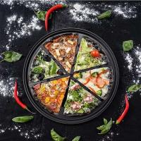 Plato de Malla Redondo Antiadherente Herramienta de Cocina para Hornear Pizza con Agujeros - details 2