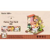 Robotime Rolife casa en miniatura para niños, 4 tipos de hermosos juguetes de madera de diseño para niñas, juegos de construcción con familia - details 1