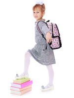Mochila infantil de gran capacidad, estampado de dibujos animados, bandolera infantil, reducción de carga, protección de la columna vertebral - details 3
