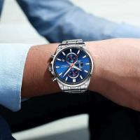 Reloj de Cuarzo CURREN 8368 Elegante Pulsera de Acero Inoxidable Resistente al Agua Calendario - details 16