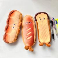 Estuche de lápices de peluche creativo y divertido para niños bolsa de material escolar regalos para estudiantes - details 0