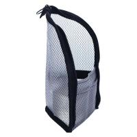 Bolsas de aseo plegables, bolsa de almacenamiento para cepillos de dientes de viaje, bolsa de maquillaje, organizador de lavado, bolsa para brochas de maquillaje, bolsa de cosméticos de malla, 1 ud. - details 16