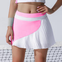 Falda Deportiva de Cintura Alta Sean Tsing Ajuste Elástico, Transpirable, Plisado para Tenis, Golf, Bádminton, Pingpong, Entrenamiento Hecha en Taiwán, Temporada Primavera/Verano - details 2