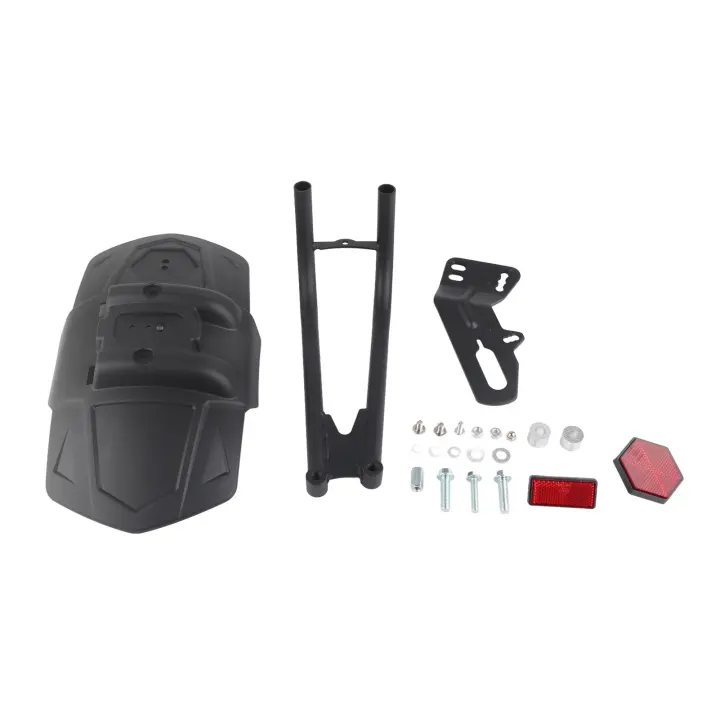 Guardabarros trasero de motocicleta con Reflector protector de guardabarros de repuesto para Ninjia 250 300 400 - 1