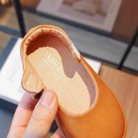 Zapatos de cuero para niñas, calzado elegante de suela suave, Color sólido, estilo coreano, versátil, de princesa, novedad de otoño, 2024 - details 9