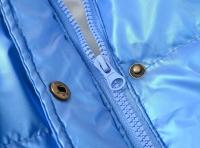 Manténgase abrigado y parece con estilo: chaqueta térmica con capucha para niña con acolchado alternativo de plumón para invierno - details 69