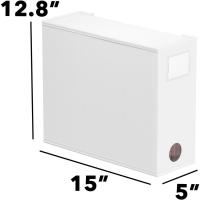 Organizador de Almohadas Plegable XL Paquete de 5 para Armario de Lino Tamaño Rey y Queen - details 2