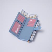 Cartera larga multifuncional para mujer, ligera, con 70% de descuento, con ranura para múltiples tarjetas, cremallera, bolso de mano de estilo coreano, monedero a la moda, novedad de 2025 - details 7