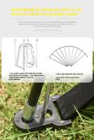 Tienda ducha camping al aire libre impermeable viajar - details 6