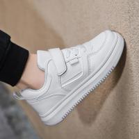 Zapatos De Malla de Cuero para Niños y Niñas Zapatillas Deportivas Blancas Transpirables - details 5