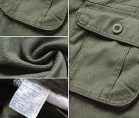 Nuevos monos de algodón a la moda para hombre, pantalones rectos con cremallera, pantalones de trabajo largos informales holgados de talla grande con seis y 6 bolsillos - details 20