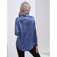 Camisa de satén para mujer, blusa de manga larga, nuevo estilo primavera/verano, ropa de mujer - details 93