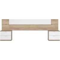 Acabado en Blanco Artik y Roble Canadiense, - details 1