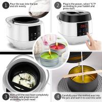 Candle Making Wax Melting Pot, Wax Melter for Candle Making,LED Temperature Display for Adults Beginner, Soy Wax UK Plug - details 5