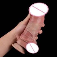Leten SXXY Manga Abierta de Silicona con Hilo Interior Mejora del Tamaño para Hombres y Parejas - details 27