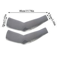 Mangas Deportivas de Seda de Hielo Protección UV para Ciclismo, Gimnasio, Fitness - details 1