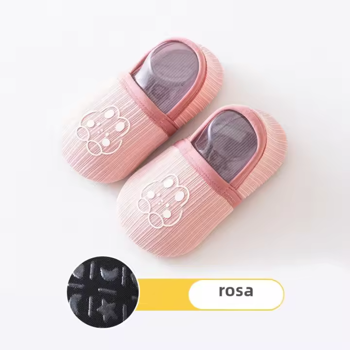 Calcetines de piso para bebés, zapatos de suela suave frescos y antideslizantes para interiores de niños de primavera, otoño e invierno, calcetines para bebés - 1