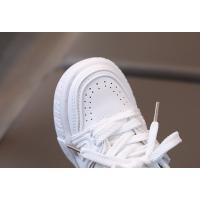 Zapatillas Primavera-Otoño para Niños Zapatos de Cuero Blancos Pequeños Estilo Casual de Mesa - details 7