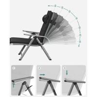 Silla de Baño de Sol Larga Almohada de Colchón de 6 cm de Espesor Antioxidado Aluminio Transpirable - details 4