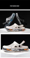 Zuecos de marca para hombre, sandalias informales ligeras y coloridas de EVA, zapatos de playa de verano, gran venta - details 10