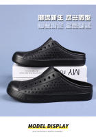 Sandalias para Mujer con Agujeros Estilo Coreano Transpirable Ideal para Ocio al Aire Libre, Playa, Paseo, Zapatillas Frescas, Suela Gruesa, Suela Suave - details 23