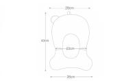 Asiento de baño para bebé, alfombrilla de apoyo plegable para bañera de bebé, almohadilla y silla para bañera de recién nacido, almohada antideslizante para bebé, cojín suave y cómodo para el cuerpo - details 9