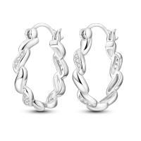 Pendientes de plata de ley 925 para mujer, Piercing de circonita cúbica brillante, joyería fina de compromiso, regalos - details 31