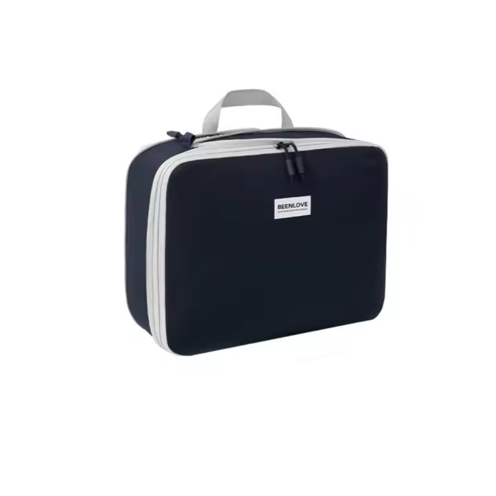 Cubo de embalaje de compresión de gran capacidad con asa de transporte bolsa de almacenamiento de ropa impermeable a prueba de polvo expandible - 1