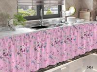 HTC Lababo-cortina corta para cocina, 150x70cm - details 9