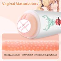Leten-juguete Sexy para hombres, producto realista para adultos, masturbadores masculinos, copa Artificial 3D, Coño de bolsillo, Vagina Real, juguetes sexuales de silicona - details 0