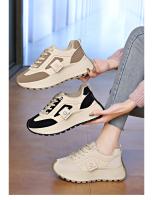 Zapatillas de Plataforma Baja para Mujer Primavera-Otoño 2025 Moda Estudiantil con Aumento de Altura Sencillo - details 3